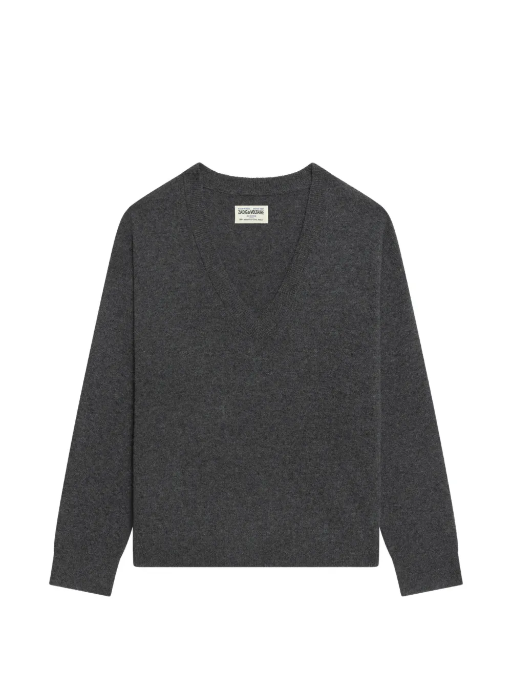 Zadig&Voltaire Mikyz kasjmier trui Grijs
