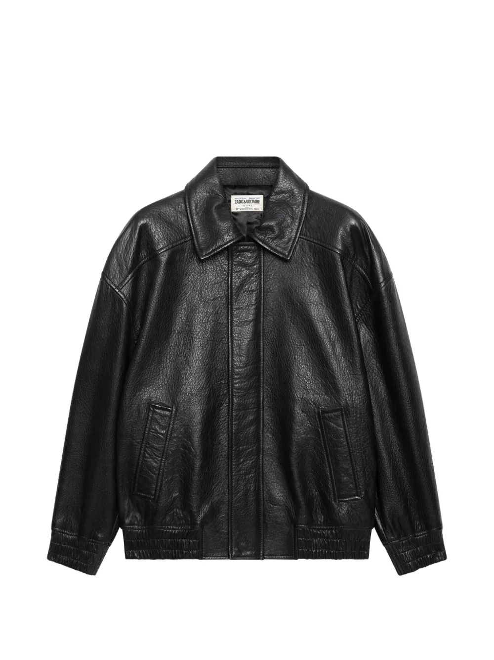 Zadig&Voltaire Loriand leather jacket Zwart