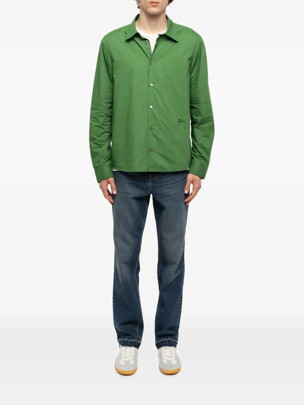 Zadig&Voltaire Sid overhemd Groen