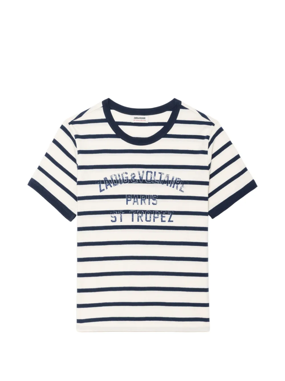 Zadig&Voltaire Woos striped T-shirt - Toni neutri