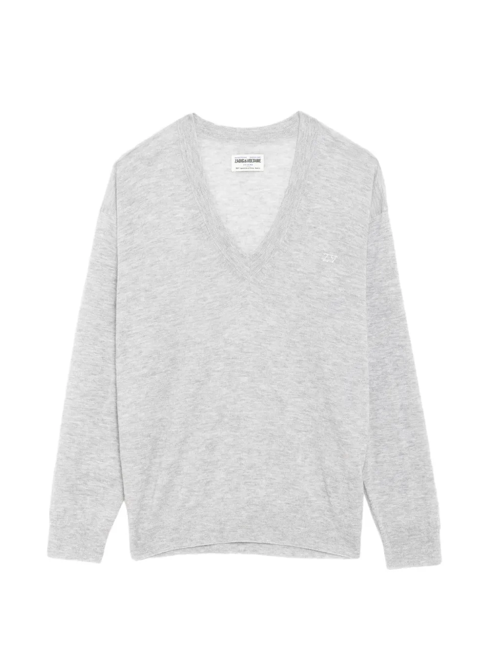 Zadig&Voltaire Maglione Swyny 100% cashmere - Grigio