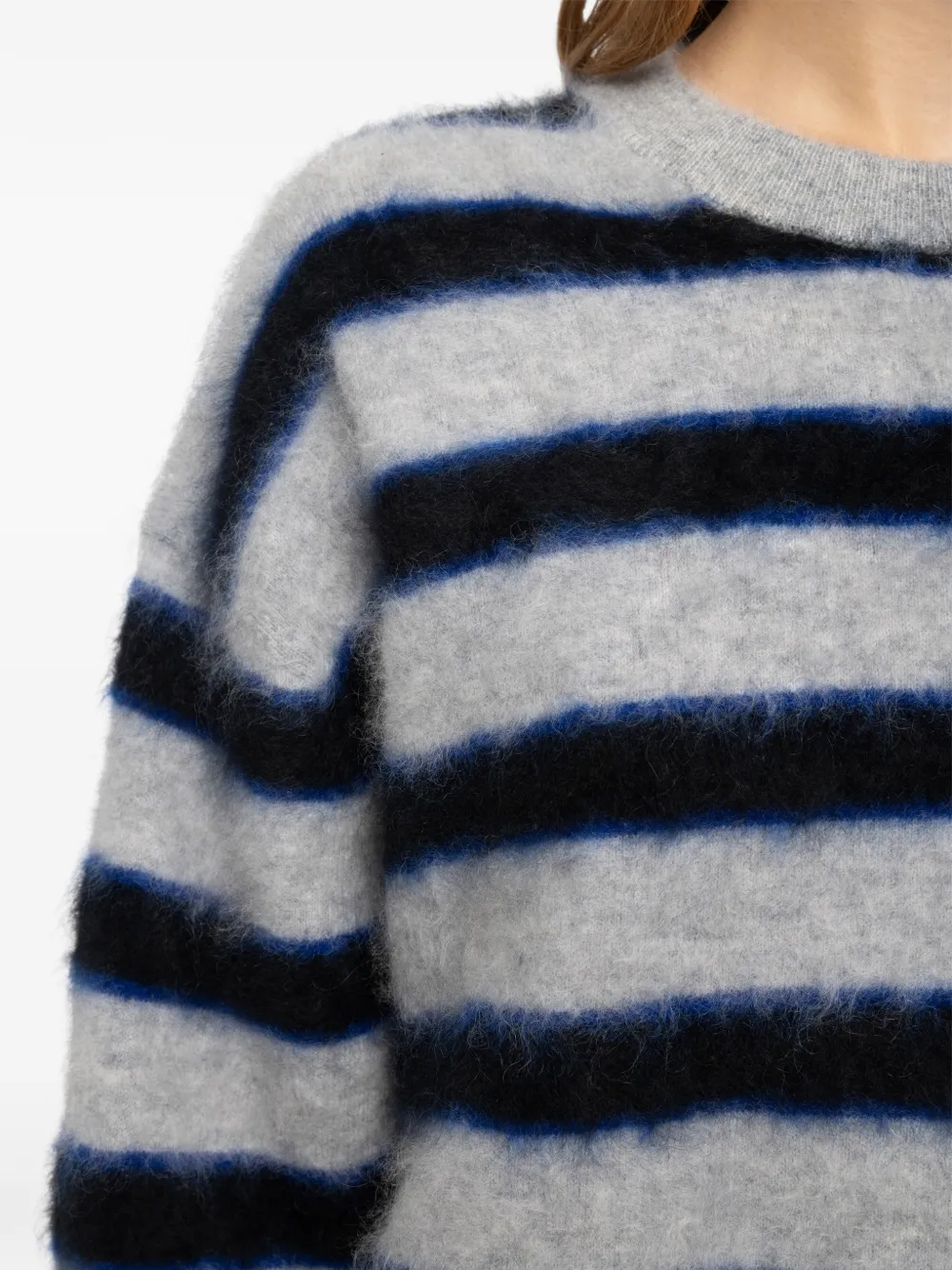 Zadig&Voltaire Markuz trui van 100% kasjmier Grijs