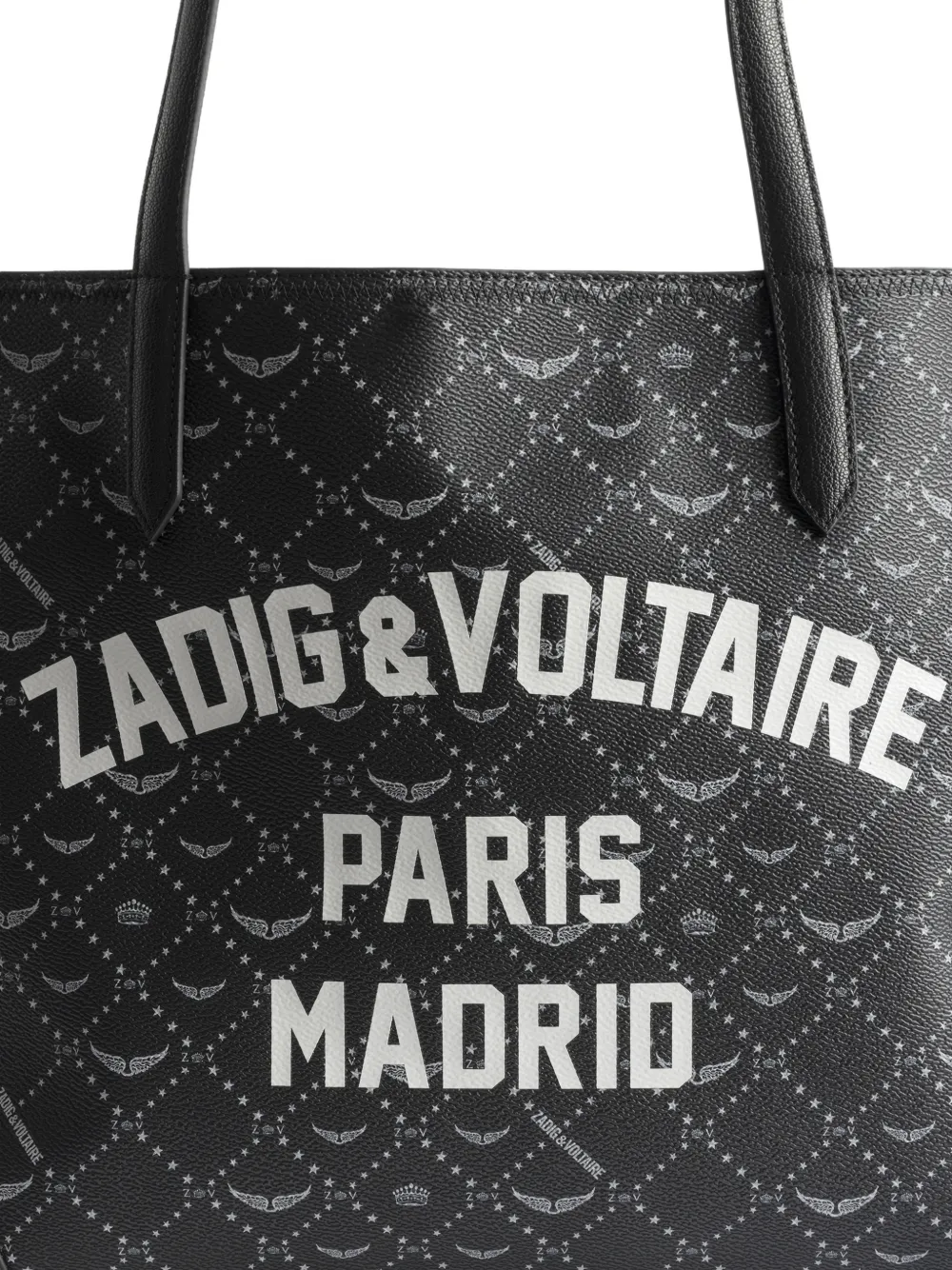 Zadig&Voltaire Extra grote Resort Madrid shopper Zwart