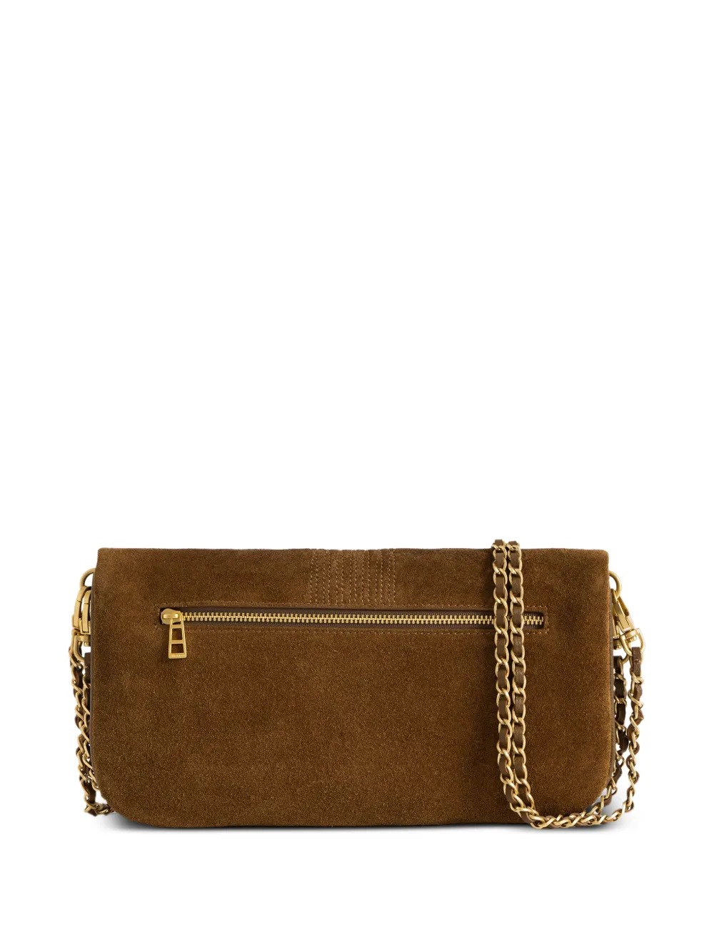 Zadig&Voltaire Rock Western clutch Bruin