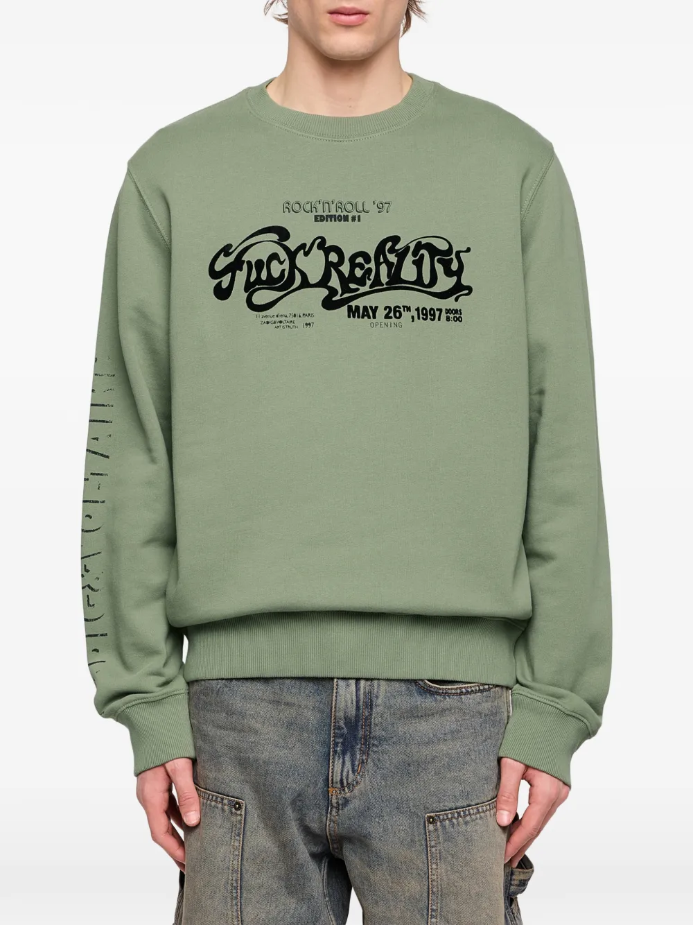 Zadig&Voltaire Aime sweater met lange mouwen Groen
