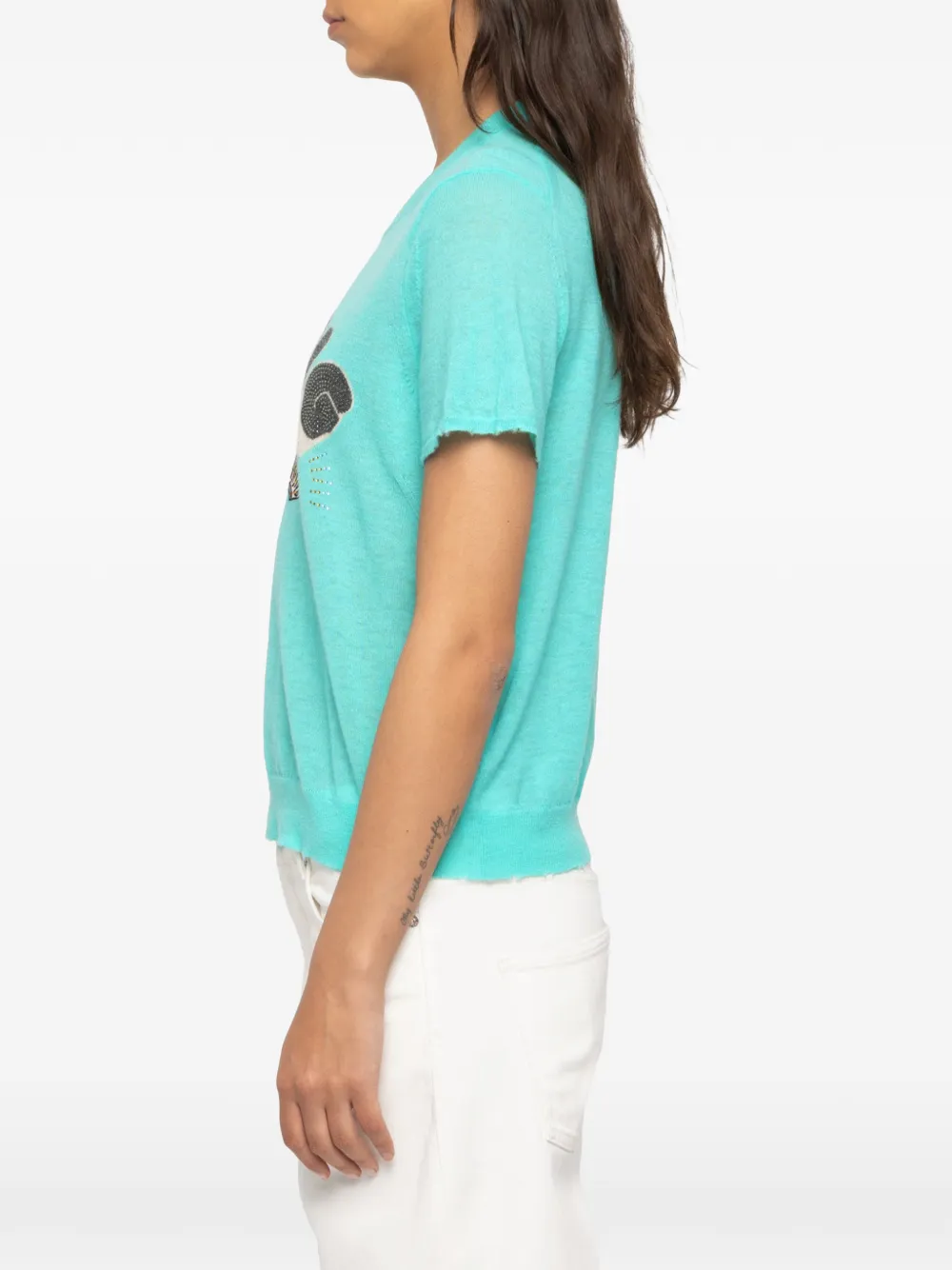 Zadig&Voltaire Idal T-shirt met korte mouwen Blauw