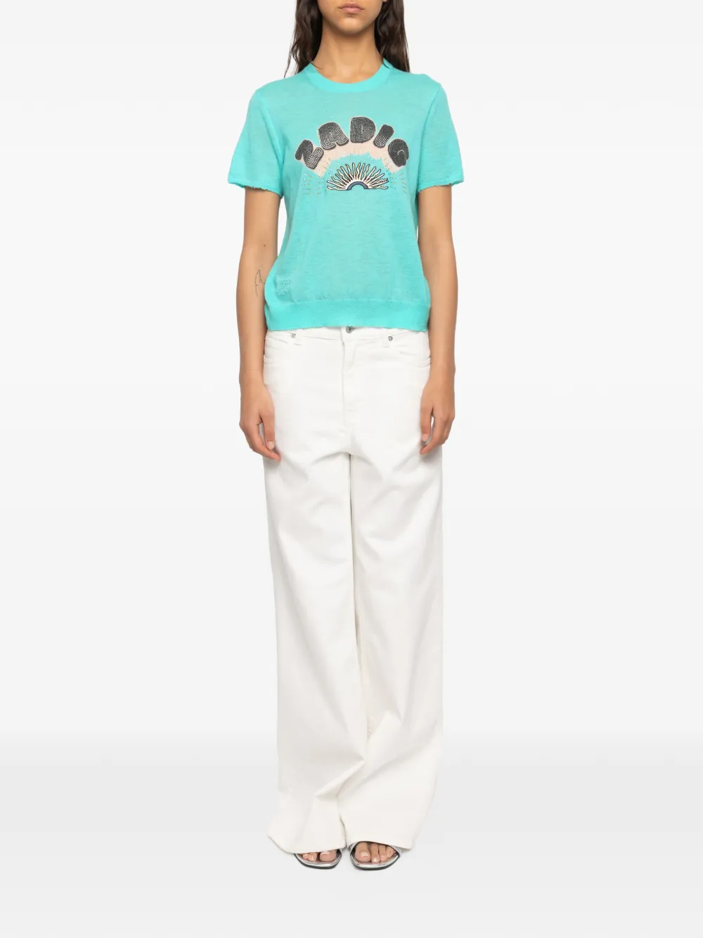 Zadig&Voltaire Idal T-shirt met korte mouwen Blauw