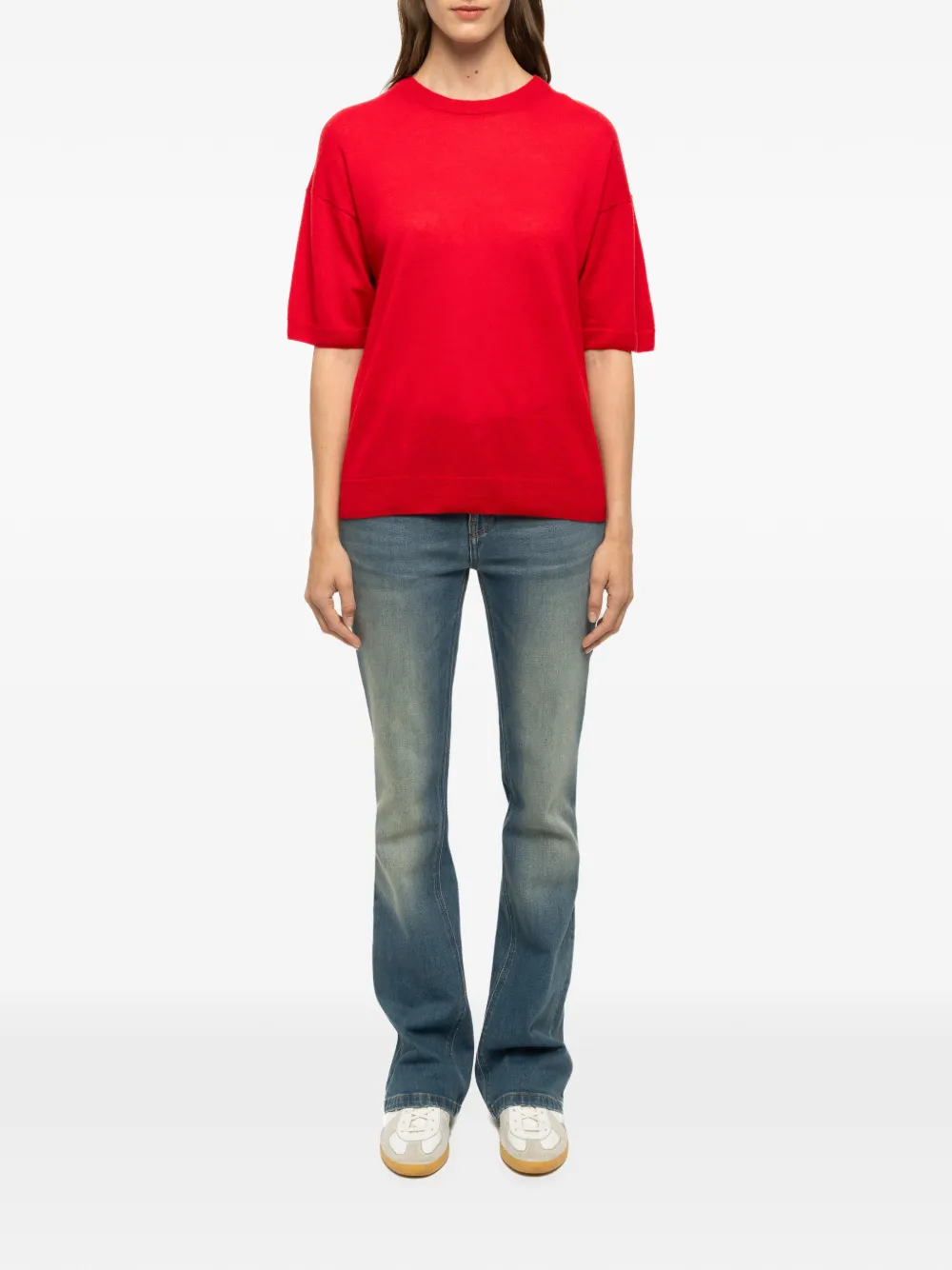 Zadig&Voltaire Idaz trui van 100% kasjmier Rood