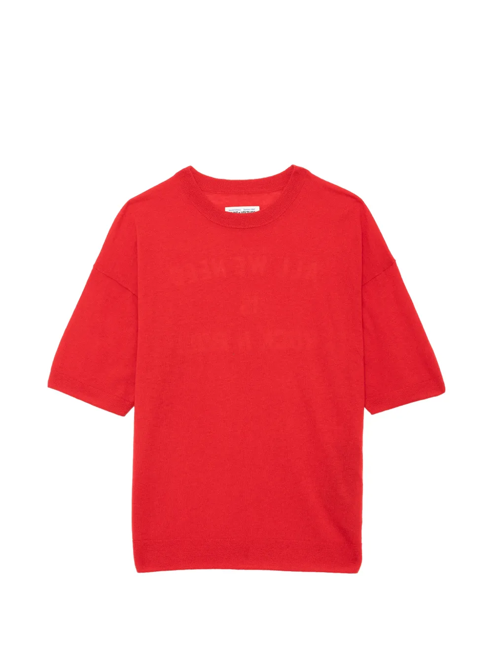 Zadig&Voltaire Idaz jumper 100% cashmere - Rosso
