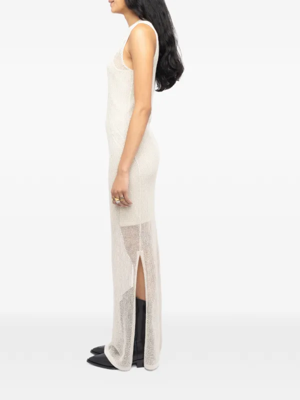 zen knits maxi dress Zen Knits womens dress black white maxi