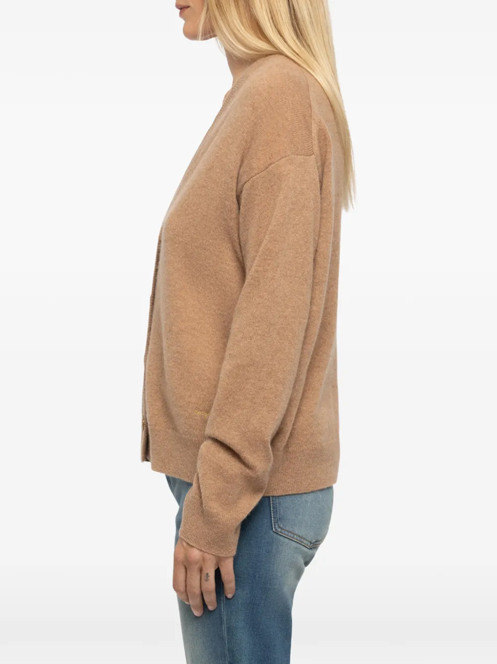Zadig&Voltaire Mirkaz cashmere cardigan Beige