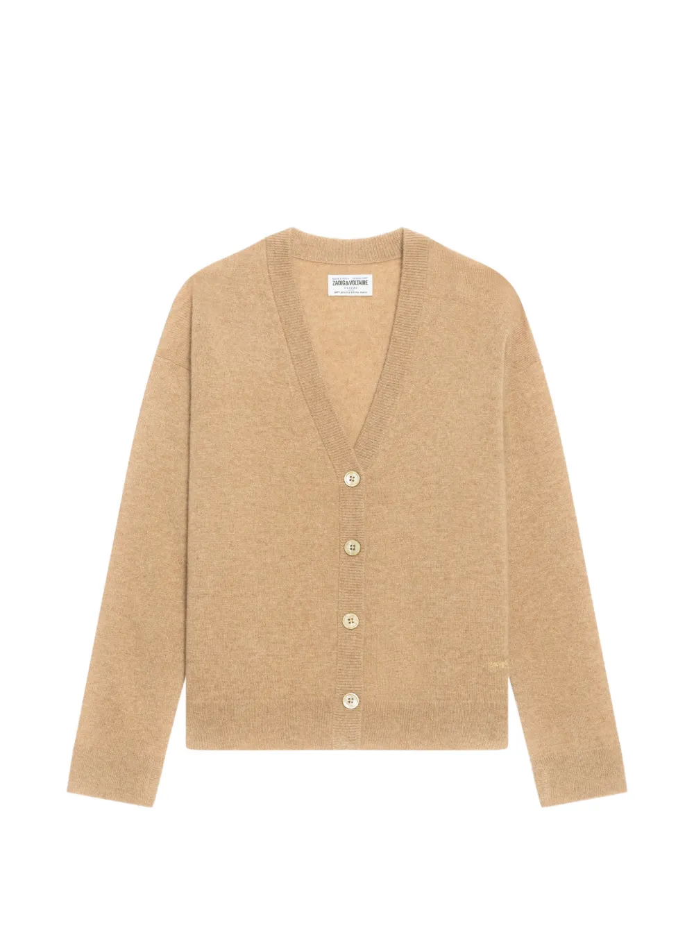 Zadig&Voltaire Mirkaz cashmere cardigan Beige