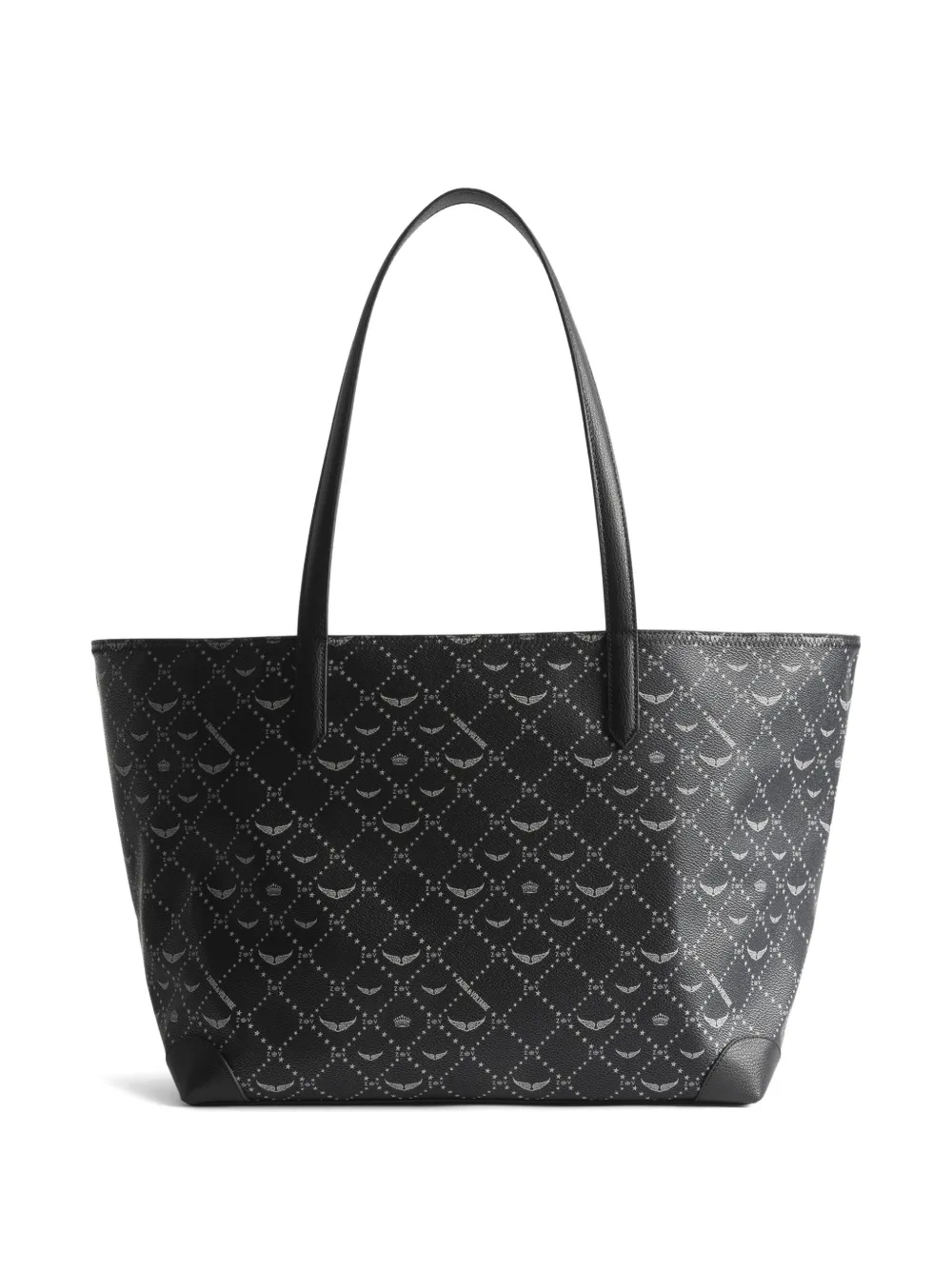 Zadig&Voltaire XL Resort London shopper logo-print Zwart