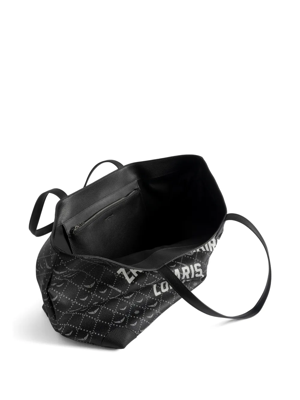 Zadig&Voltaire XL Resort London shopper logo-print Zwart