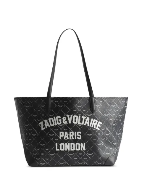 Zadig&Voltaire XL Resort London logo-print tote bag