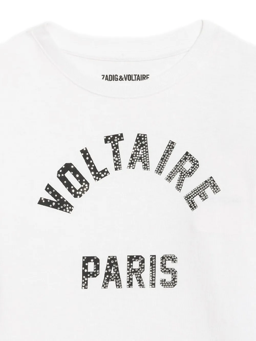 Zadig & Voltaire Kids Amber T-shirt Wit