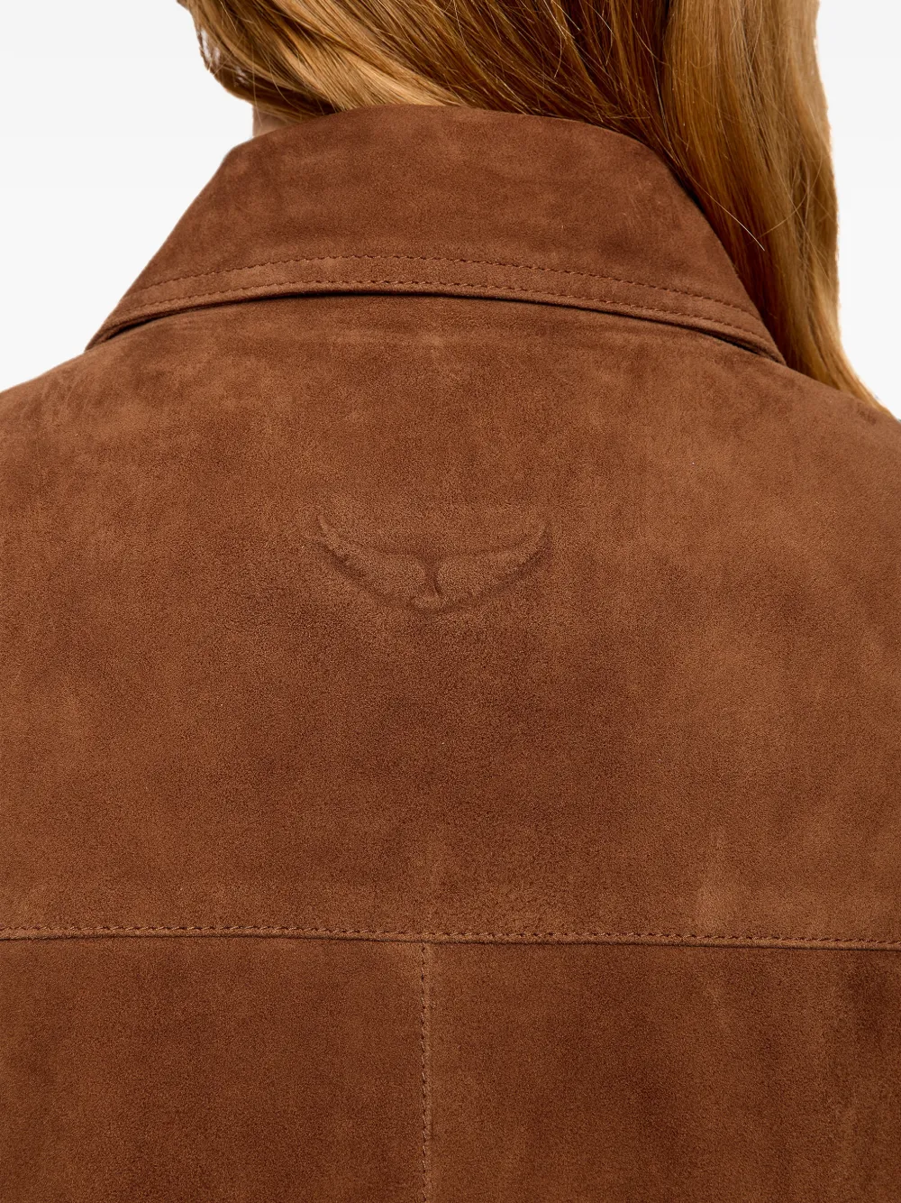 Zadig&Voltaire Lessa suède jack Bruin