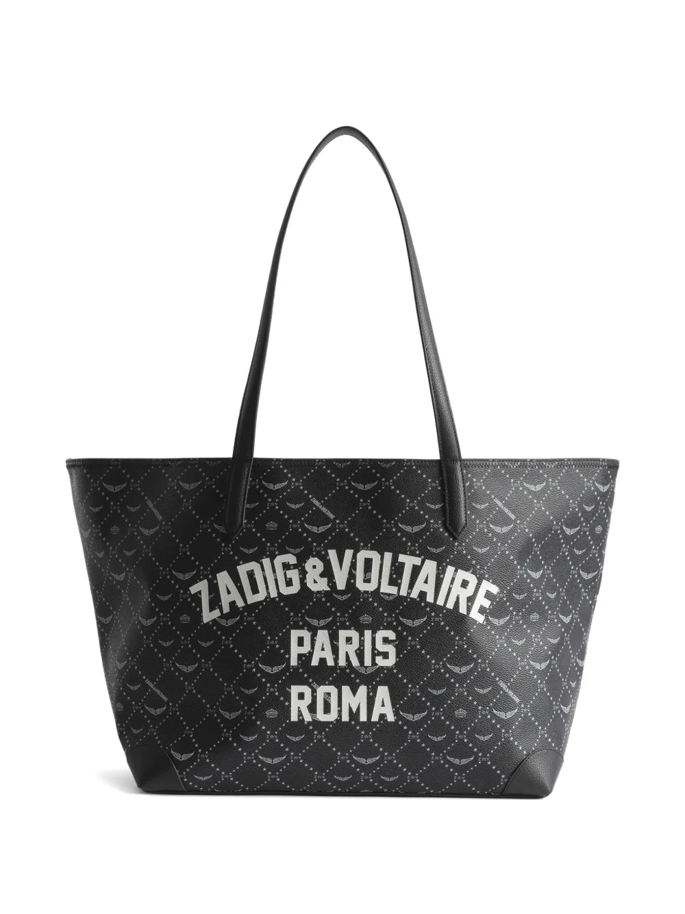 Zadig&Voltaire logo-print tote bag - Nero
