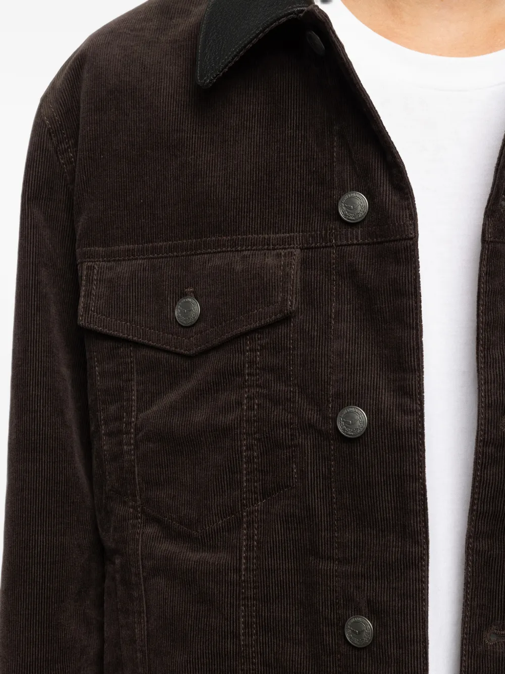 Zadig&Voltaire Bases fluwelen jack Bruin