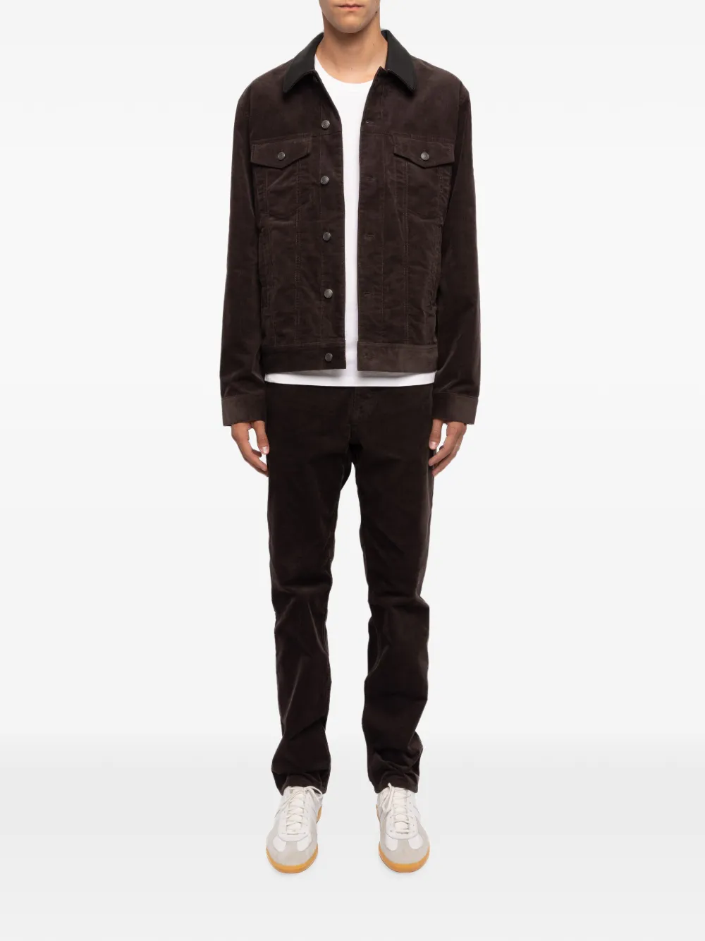 Zadig&Voltaire Bases fluwelen jack Bruin