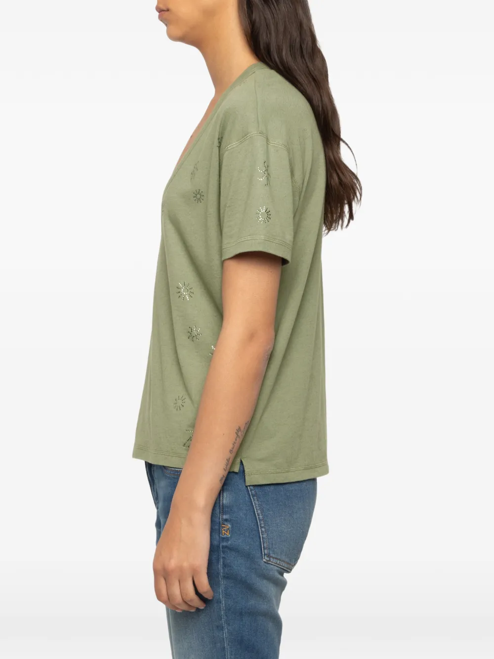 Zadig&Voltaire Marta T-shirt met korte mouwen Groen