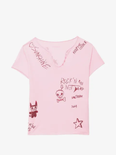 Zadig&Voltaire Happy henley T-shirt