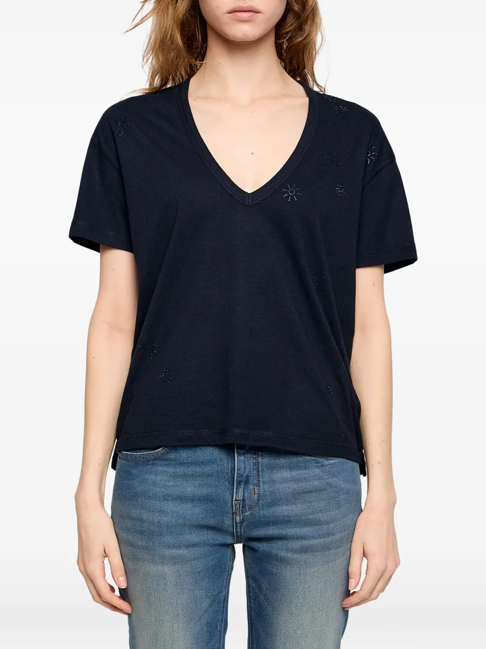 Zadig&Voltaire Marta T-shirt met korte mouwen Blauw