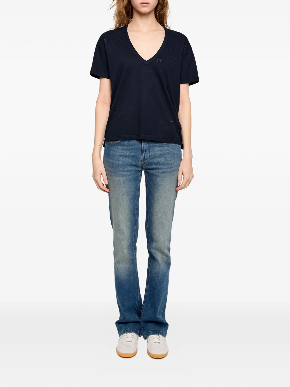 Zadig&Voltaire Marta T-shirt met korte mouwen Blauw