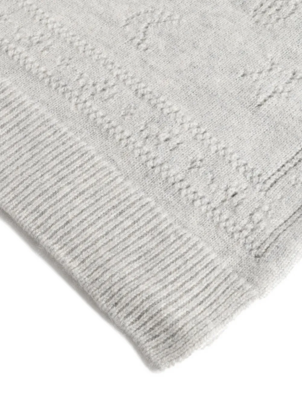 Zadig&Voltaire Demi Pointelle sjaal Grijs
