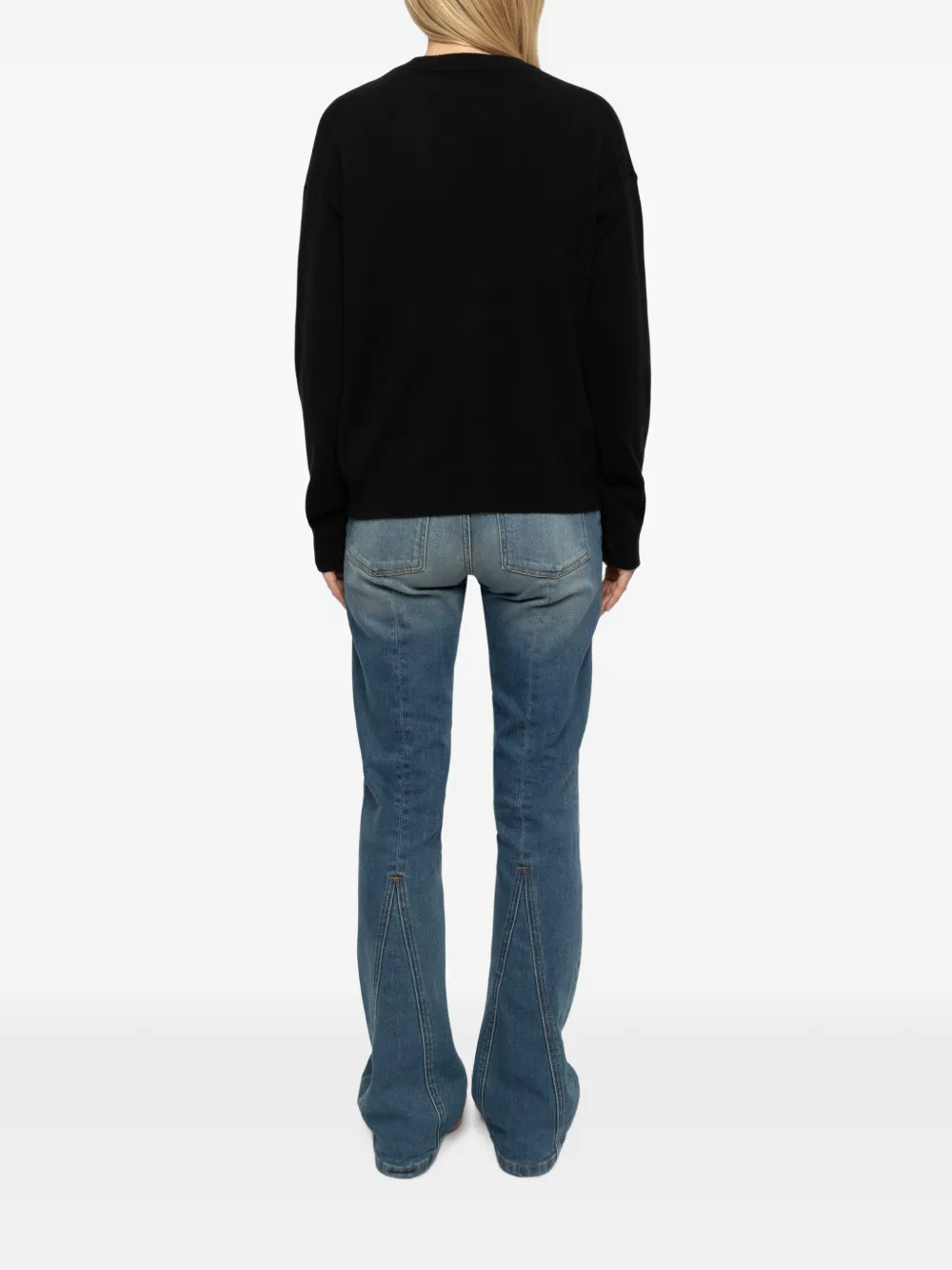 Zadig&Voltaire Mirkaz kasjmier vest Zwart