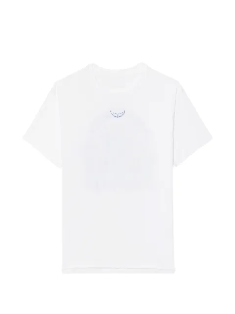 Zadig&Voltaire Tommer graphic-print rhinestone-embellished T-shirt