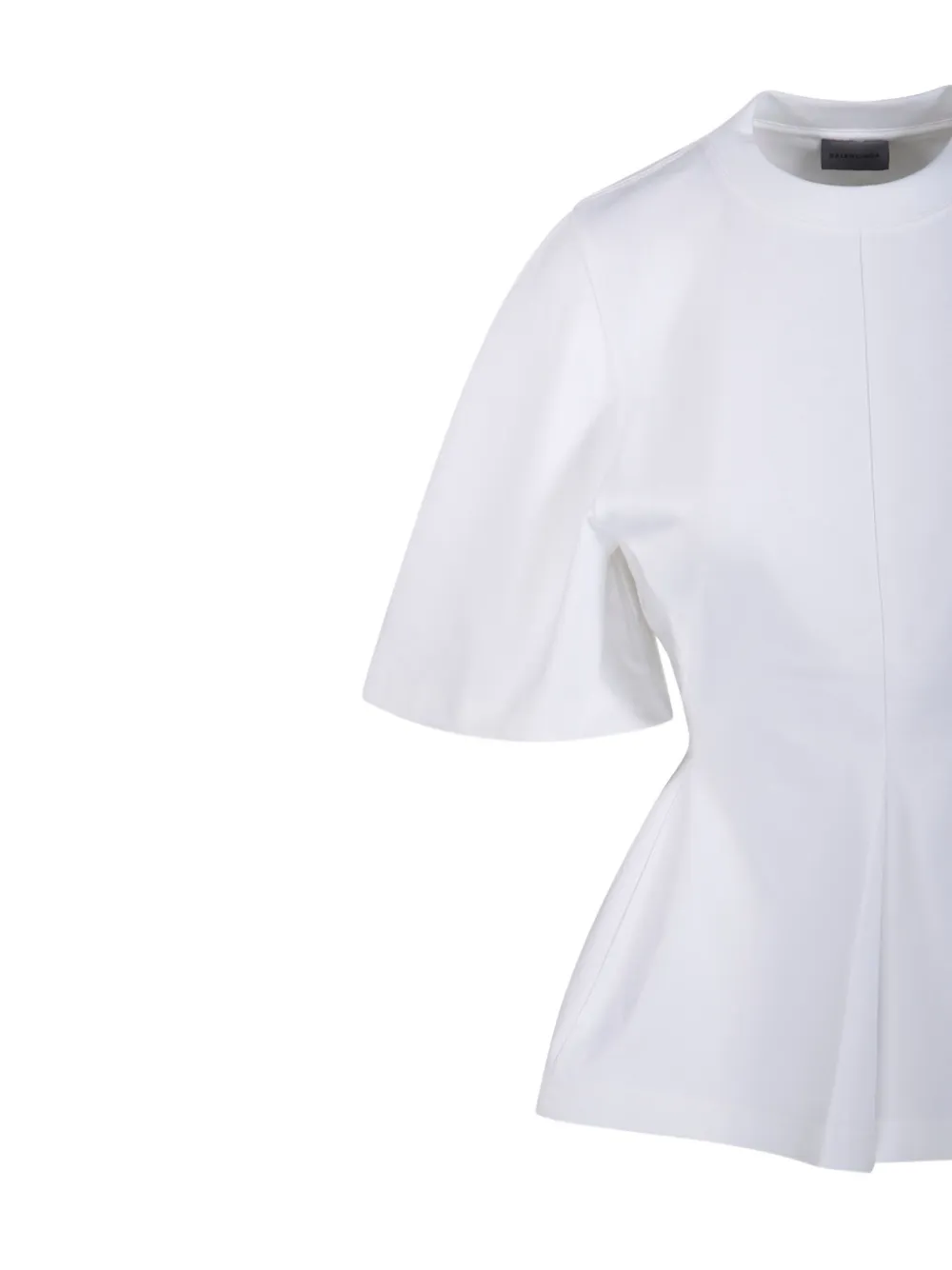Balenciaga Flared T-shirt Wit