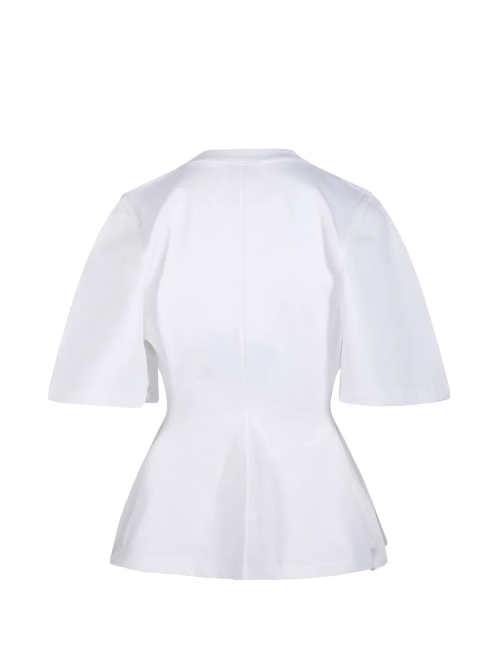Balenciaga Flared T-shirt Wit