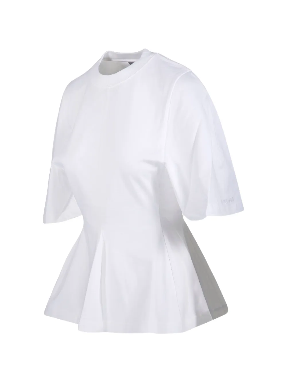 Balenciaga Flared T-shirt Wit