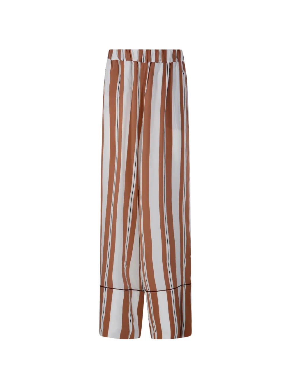 Mr.Mrs Shirt striped trousers - Marrone