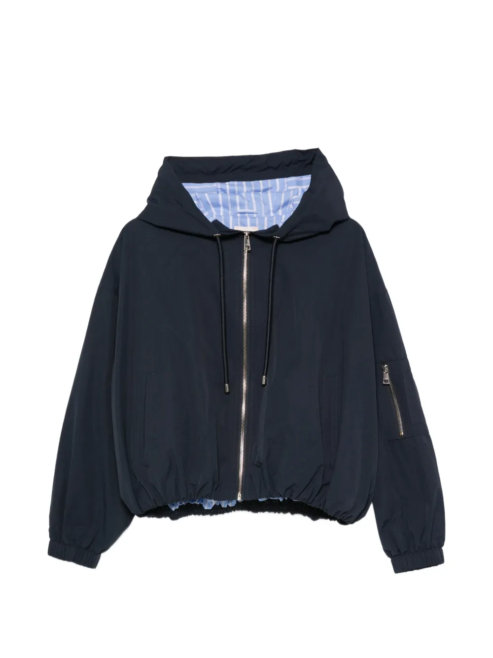 LIU JO hooded zip jacket - Blu