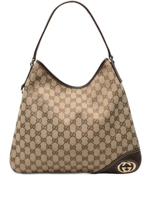 Gucci Pre-Owned 2000-2015 GG Canvas New Britt hobo bag