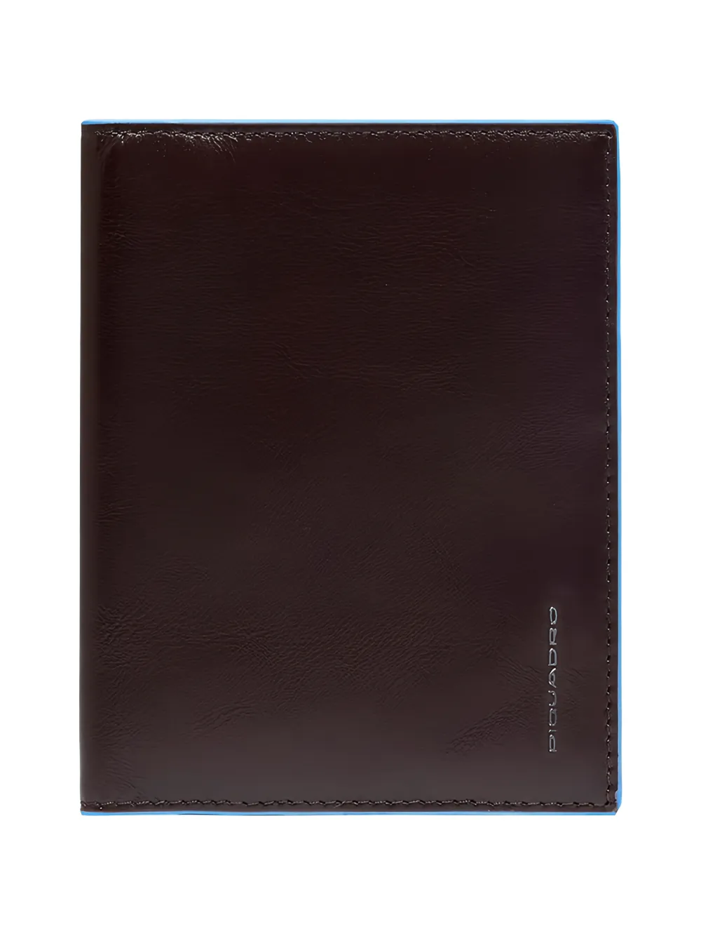 PIQUADRO leather passport holder - Braun