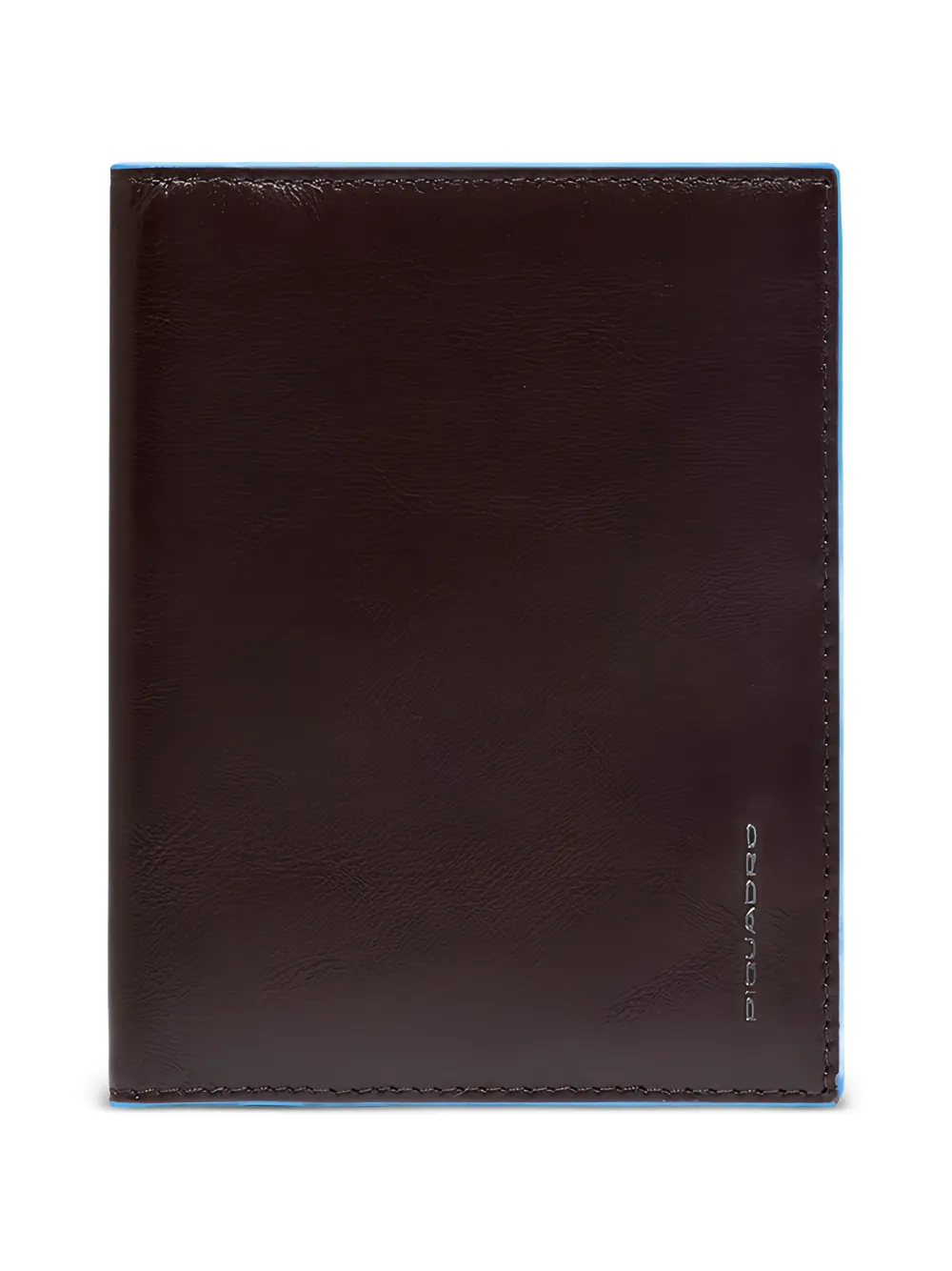 PIQUADRO leather passport holder - Braun