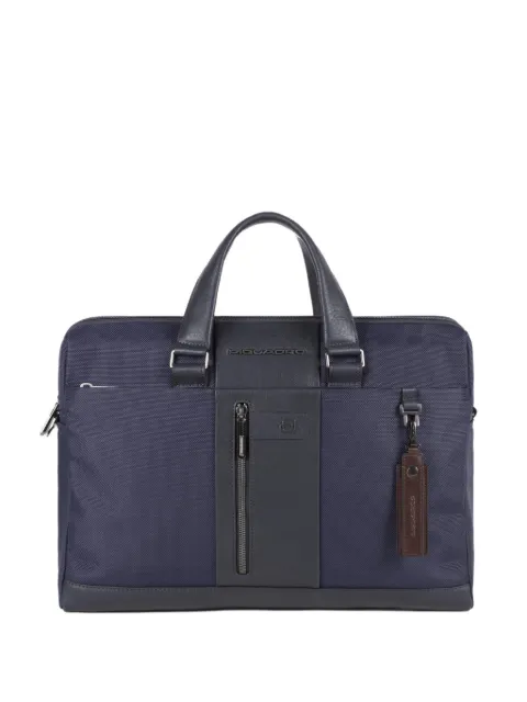 PIQUADRO zip detail laptop bag