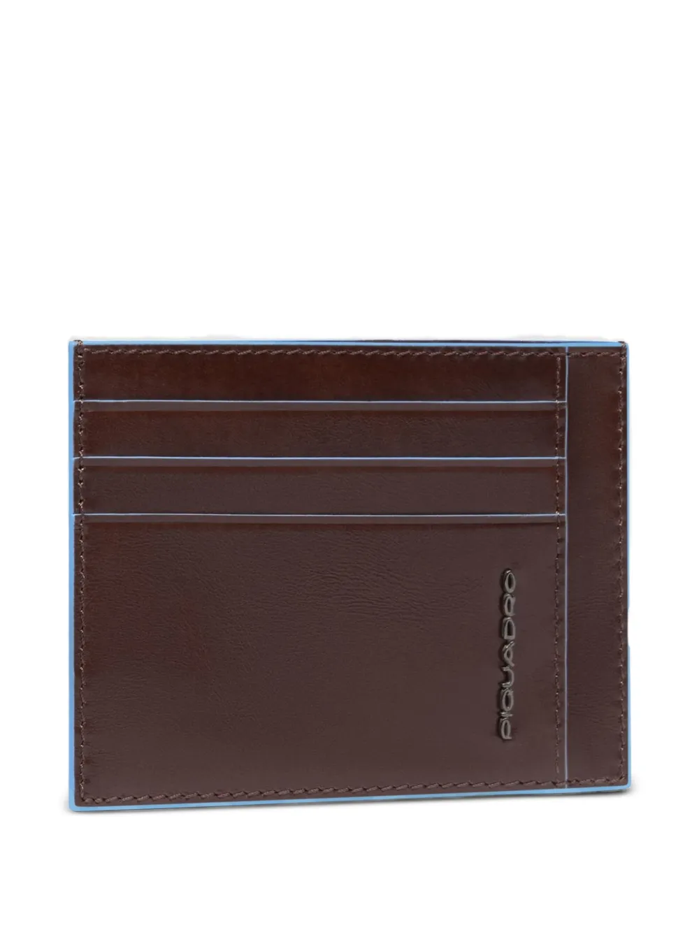 PIQUADRO Leren pasjeshouder Bruin