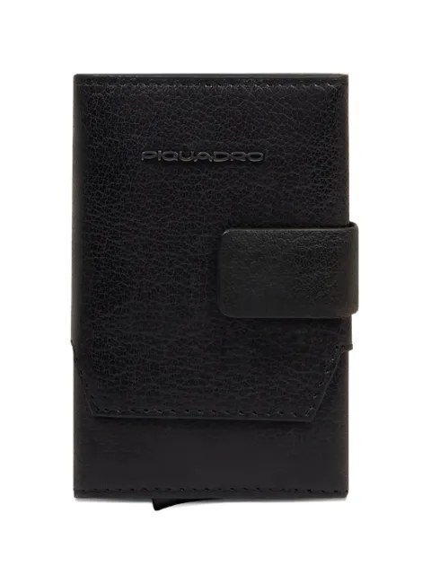 PIQUADRO pop-up leather cardholder