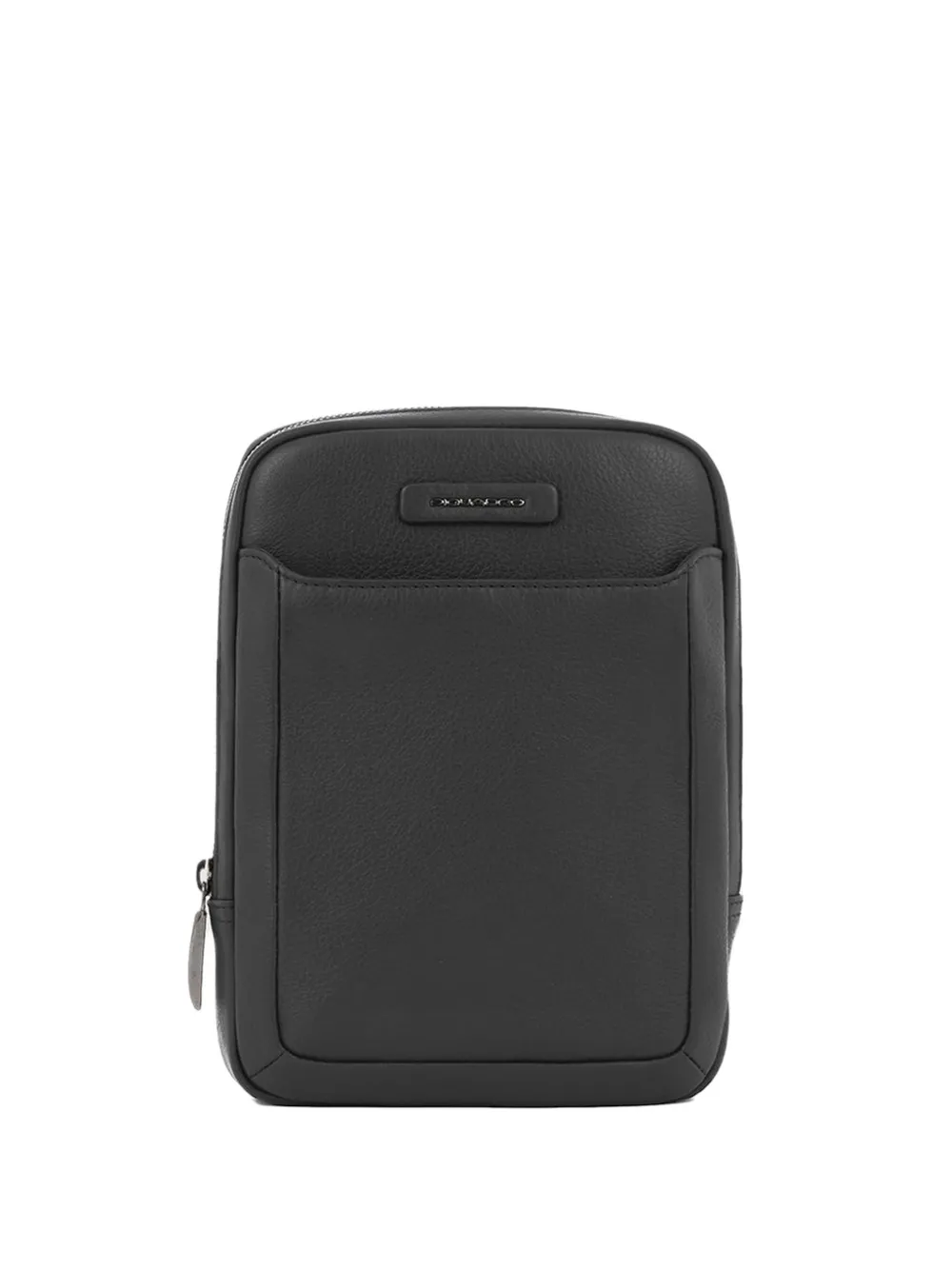 PIQUADRO zip messenger bag - Nero