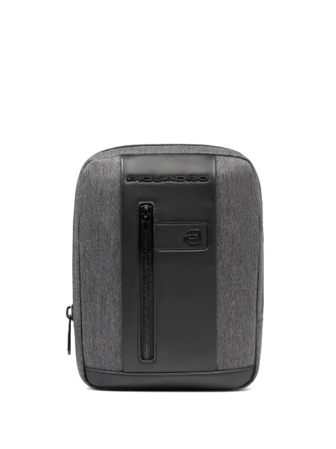 PIQUADRO zip textile laptop bag