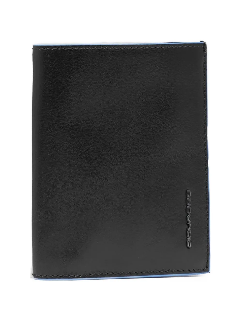 PIQUADRO trifold leather wallet - Nero