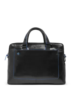 PIQUADRO レザー PCバッグ | ブラック | FARFETCH JP