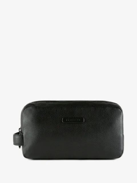 PIQUADRO dividers leather toiletry bag