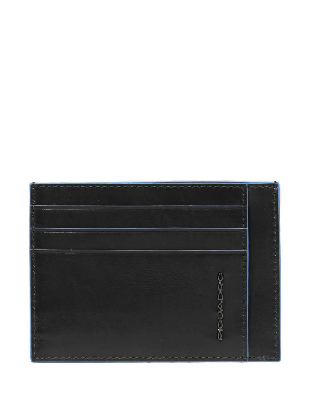 PIQUADRO slim leather cardholder - Nero