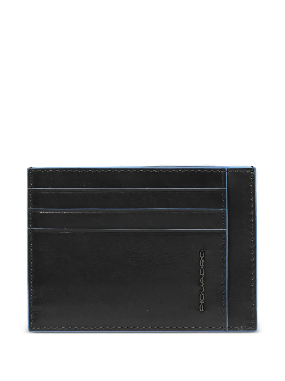 PIQUADRO slim leather cardholder - Nero