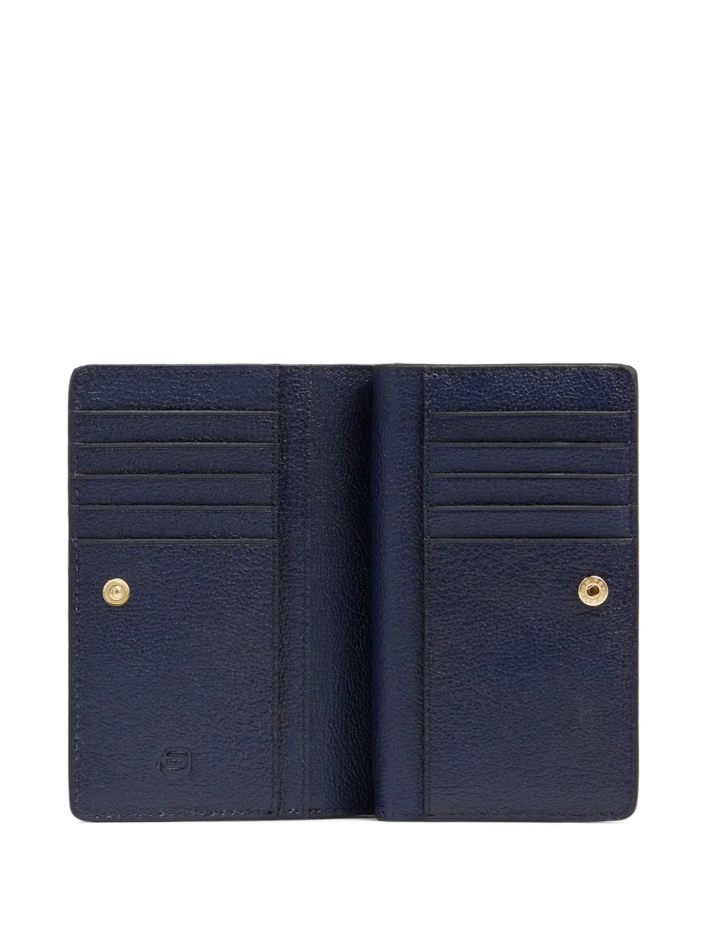 PIQUADRO Leren portemonnee Blauw